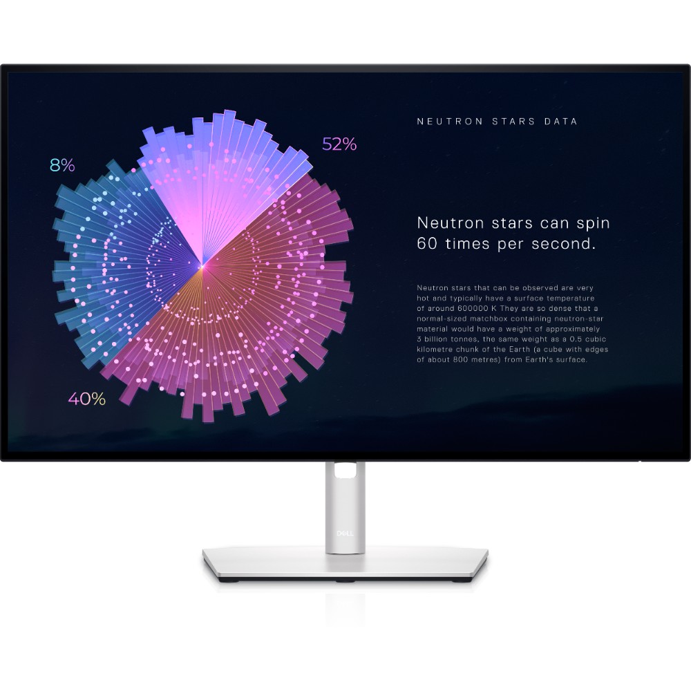 Dell U2722DE - 27 inch - 2560x1440 - DP - HDMI - Zwart