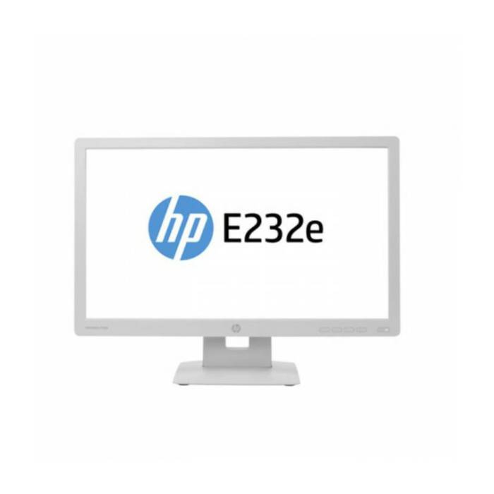 HP EliteDisplay E232e - 23 inch - 1920x1080 - DP - HDMI - VGA - Wit