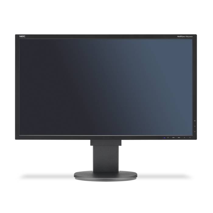 NEC MultiSync EA223WM - 22 inch - 1680x1050 - DP - DVI - VGA - Zwart
