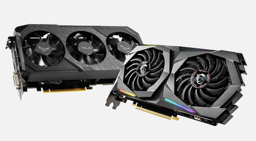 Desktop with built-in graphics card